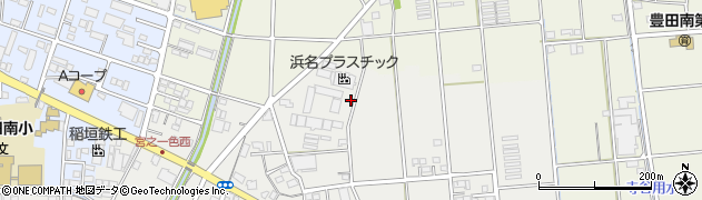 静岡県磐田市宮之一色91周辺の地図