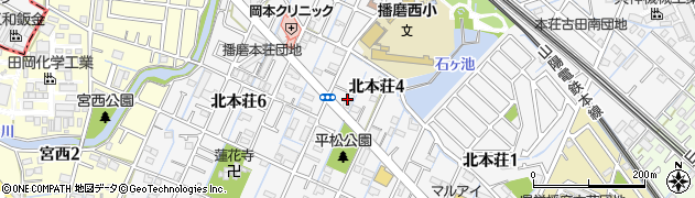 エッセンス播磨店周辺の地図