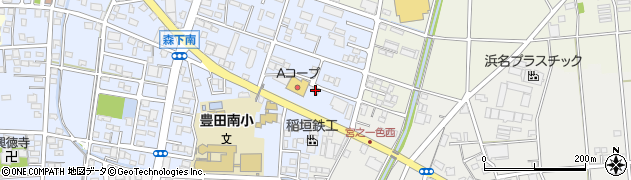株式会社ジェイエイ遠中サービス　Ａコープ豊田中央店周辺の地図