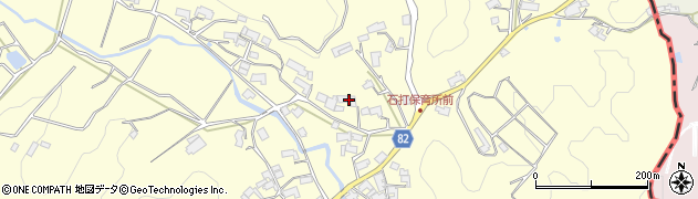 奈良県奈良市月ヶ瀬石打周辺の地図