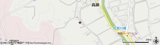 静岡県掛川市高瀬1617-9周辺の地図