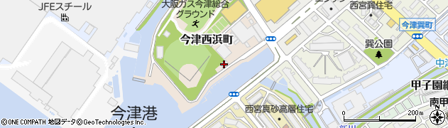 今津パワーボートセンター周辺の地図