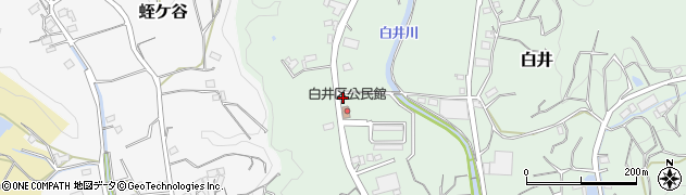 静岡県牧之原市白井244周辺の地図
