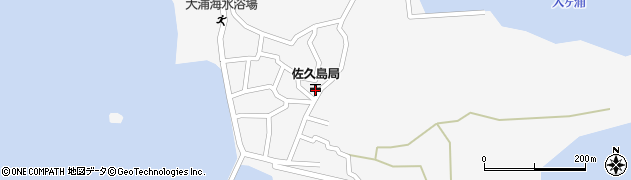 佐久島郵便局 ＡＴＭ周辺の地図