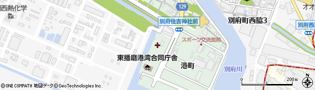 兵庫県加古川市別府町港町7周辺の地図
