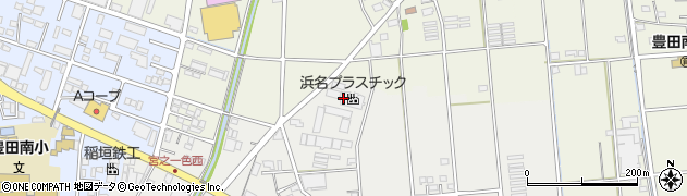 株式会社浜名プラスチック　浜松工場周辺の地図