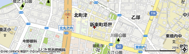 櫻井洗張京染店周辺の地図