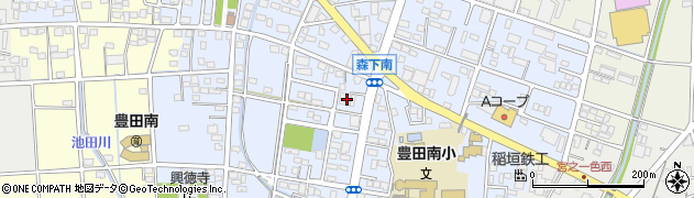 １００えんハウスレモン豊田店周辺の地図