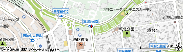 高塚台４南周辺の地図