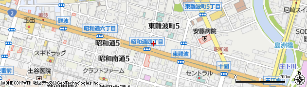 毎日新聞社阪神支局周辺の地図