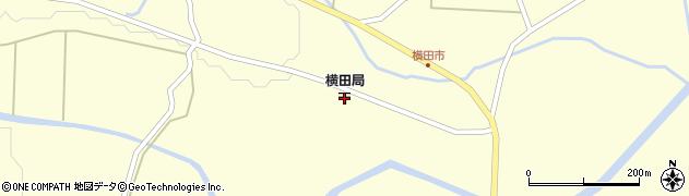 横田郵便局 ＡＴＭ周辺の地図