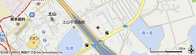 兵庫県明石市魚住町清水2412周辺の地図