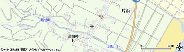 静岡県牧之原市片浜556-1周辺の地図