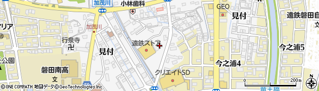 クリーニングのエブリ　遠鉄ストア磐田店周辺の地図