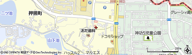 渡辺写真館　レンタルブティック・ワタナベ奈良押熊店周辺の地図