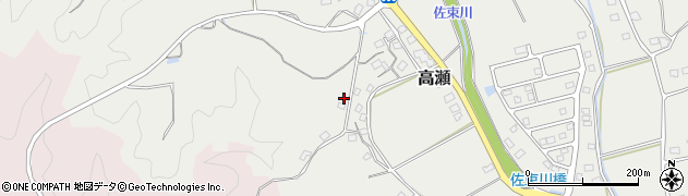 静岡県掛川市高瀬1593周辺の地図