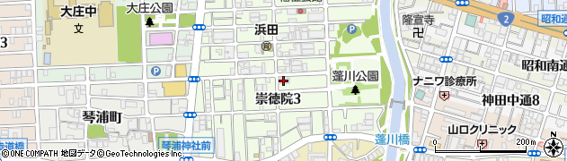 株式会社アサンテ　阪神営業所周辺の地図