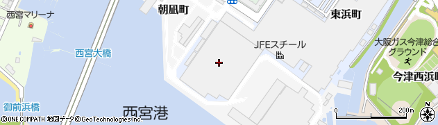 倉敷運輸株式会社　関西支店周辺の地図