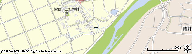 静岡県袋井市松袋井736周辺の地図