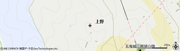 兵庫県神戸市灘区上野周辺の地図