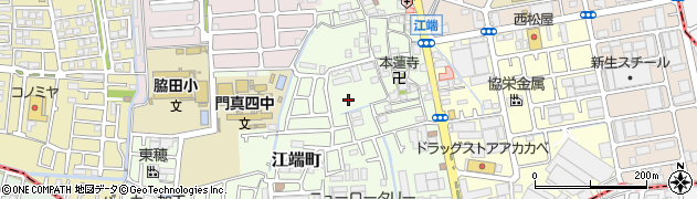 大阪府門真市江端町26周辺の地図