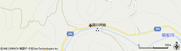 大賀周辺の地図