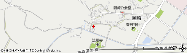 静岡県湖西市岡崎1730-8周辺の地図