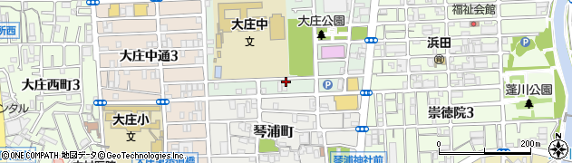 兵庫県尼崎市菜切山町40周辺の地図