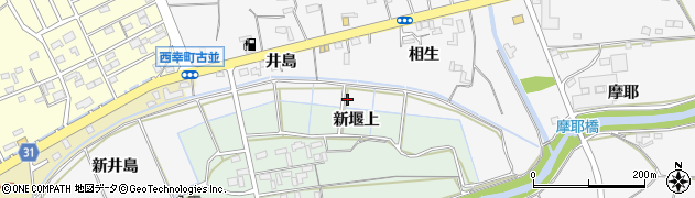 愛知県豊橋市藤並町（新相生）周辺の地図