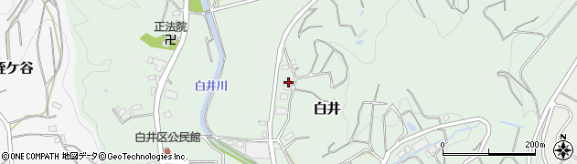 静岡県牧之原市白井406周辺の地図