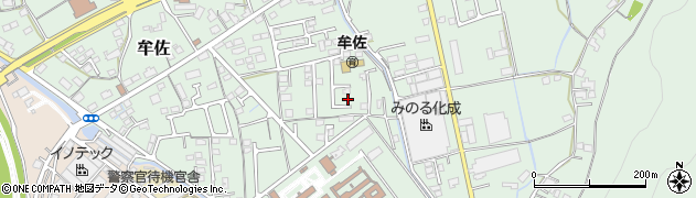 岡山県岡山市北区牟佐815周辺の地図