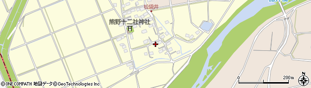 静岡県袋井市松袋井73周辺の地図
