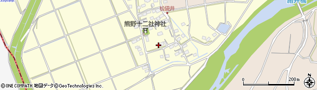 静岡県袋井市松袋井67周辺の地図