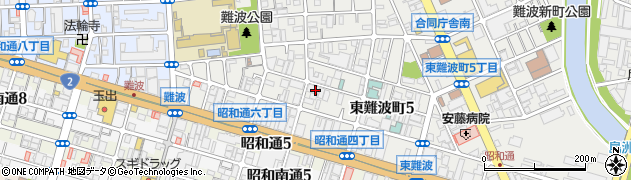 極東サービス株式会社　大阪営業所周辺の地図