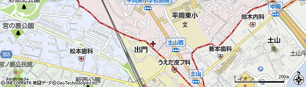 兵庫県加古川市平岡町土山1210周辺の地図