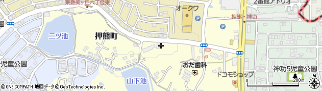 奈良県奈良市押熊町1266周辺の地図