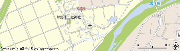 静岡県袋井市松袋井622周辺の地図