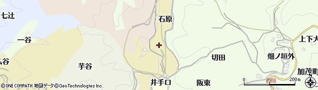 京都府木津川市加茂町東小上（石原）周辺の地図