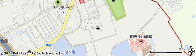 兵庫県明石市魚住町清水2680周辺の地図