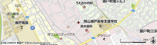 岡山県岡山市東区瀬戸町江尻1267周辺の地図