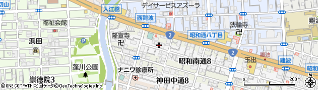 尼崎団扇株式会社周辺の地図