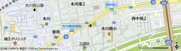 木川南公園周辺の地図