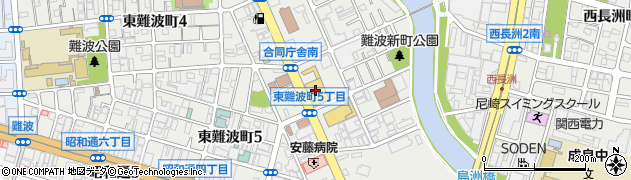 ｍａｎｄａｉ尼崎難波店周辺の地図