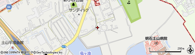 兵庫県明石市魚住町清水2380周辺の地図