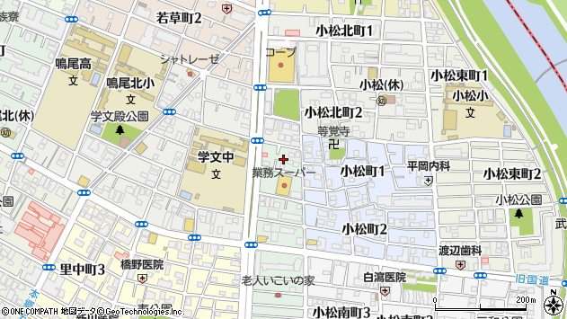〒663-8125 兵庫県西宮市小松西町の地図