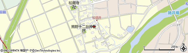 静岡県袋井市松袋井51周辺の地図