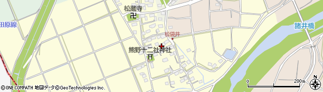 静岡県袋井市松袋井47周辺の地図