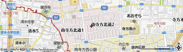 大阪府守口市南寺方北通周辺の地図
