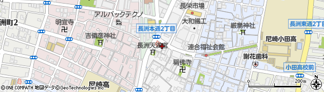 赤川塾周辺の地図