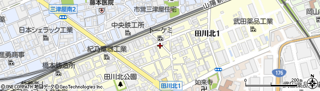 大阪荷材株式会社周辺の地図